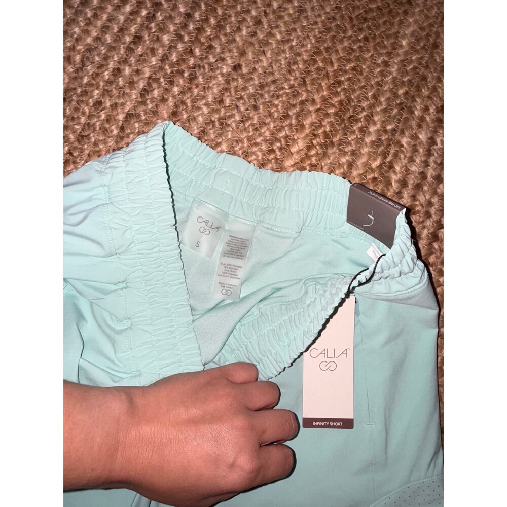 Calia infinity shorts in teal size small - NEW - Picture 4 of 5
